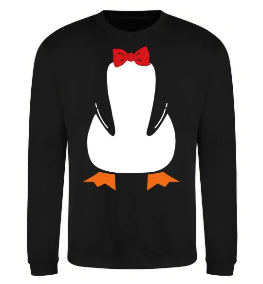 Світшот Penguin suit Чорний фото