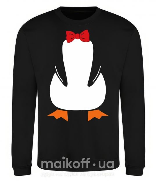 Свитшот Penguin suit Черный фото
