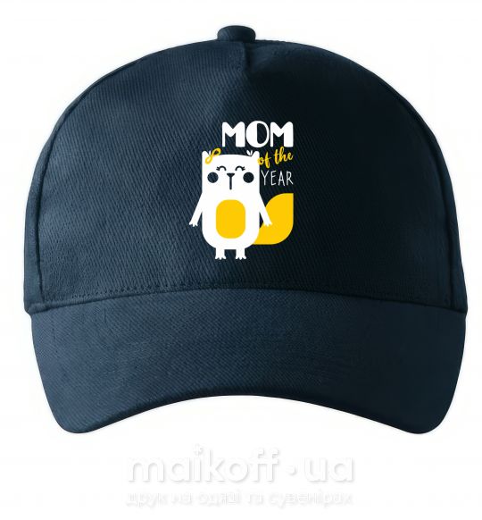 Кепка Mom of the year Темно-синій фото