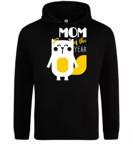 Жіноча толстовка (худі) Mom of the year Чорний фото