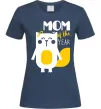 Женская футболка Mom of the year Темно-синий Женская футболка Mom of the year Темно-синий фото
