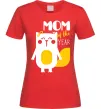 Женская футболка Mom of the year Красный Женская футболка Mom of the year Красный фото