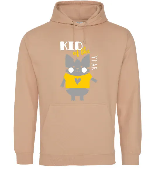 Жіноча толстовка (худі) Kid of the year Пісочний фото
