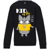 Детский Свитшот Kid of the year Черный фото