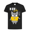 Дитяча футболка Kid of the year Чорний фото