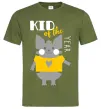 Чоловіча футболка Kid of the year Оливковий Чоловіча футболка Kid of the year Оливковий фото