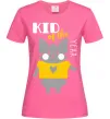 Женская футболка Kid of the year Ярко-розовый фото