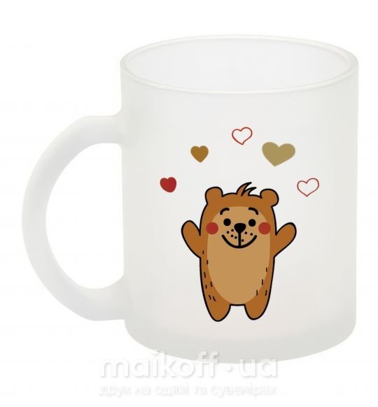 Чашка стеклянная Kid bear Фроузен фото