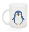 Чашка скляна Dad penguin Фроузен фото