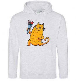Мужская толстовка (худи) Cat boy love Мужская толстовка (худи) Cat boy love