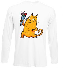 Лонгслив Cat boy love