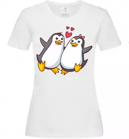 Жіноча футболка COOL PENGUIN Лимонний фото