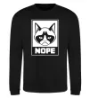 Свитшот NOPE Черный Свитшот NOPE Черный фото