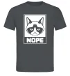 Мужская футболка NOPE Графит фото
