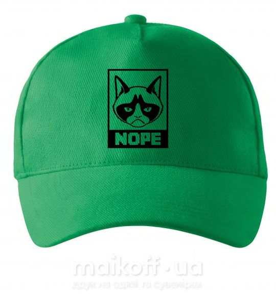 Кепка NOPE Зеленый фото