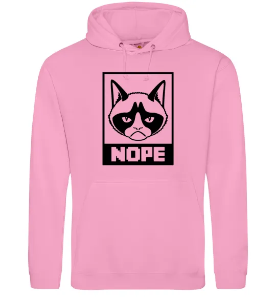 Чоловіча толстовка (худі) NOPE Рожевий фото