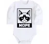 Детский боди NOPE Белый фото