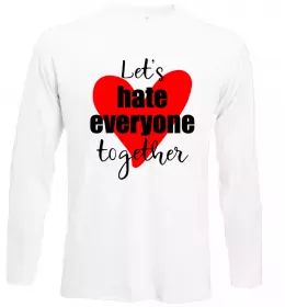 Лонгслив Хрестики-нулики Черный фото