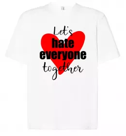 Футболка Оверсайз I meow you forever Белый фото Футболка Оверсайз I meow you forever Белый фото