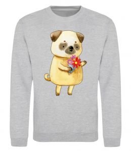 Свитшот Love pug boy