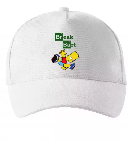 Кепка Breack Bart Белый фото