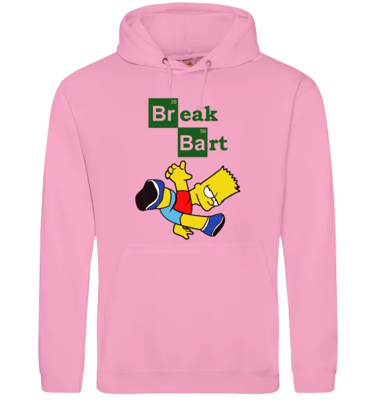 Чоловіча толстовка (худі) Breack Bart Рожевий фото