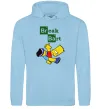 Жіноча толстовка (худі) Breack Bart Блакитний фото