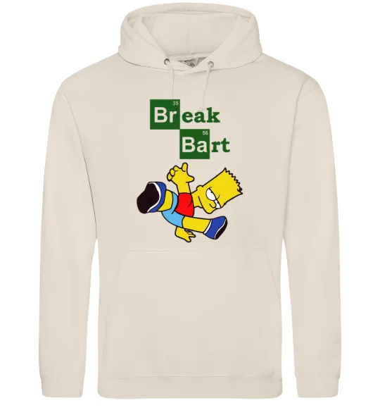 Женская толстовка (худи) Breack Bart Таш фото