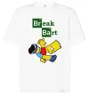 Футболка Оверсайз Breack Bart Белый фото