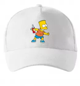 Кепка Гомер Сімпсон показує пальцем Темно-синий фото