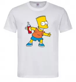 Мужская футболка Homer Simpson Woo Hoo Темно-зеленый фото