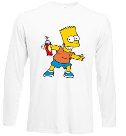 Лонгслів Барт з фарбою