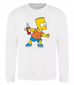 Свитшот Гомер Сімпсон показує пальцем Белый фото Свитшот Гомер Сімпсон показує пальцем Белый фото