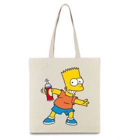 Еко-сумка Барт з фарбою