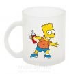 Чашка стеклянная Барт с баллончиком Фроузен фото