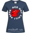 Жіноча футболка Red hot chili peppa Темно-синій фото