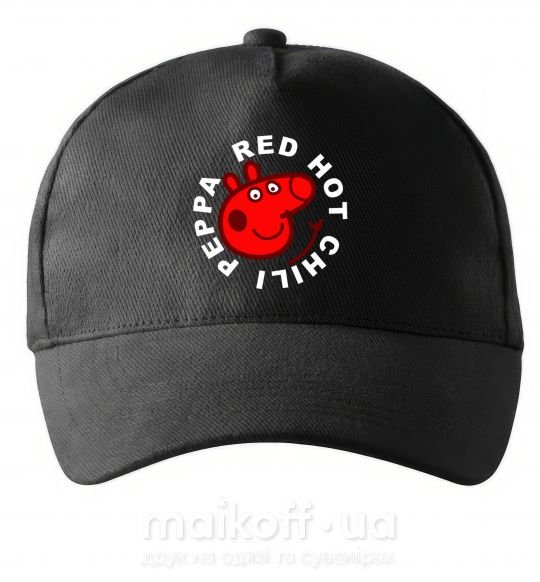 Кепка Red hot chili peppa Чорний фото