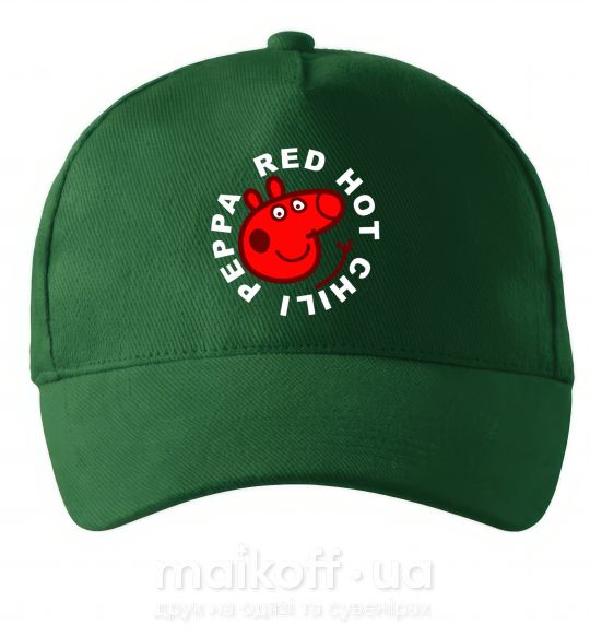 Кепка Red hot chili peppa Темно-зелений фото