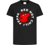 Детская футболка Red hot chili peppa Черный фото