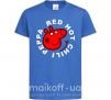 Дитяча футболка Red hot chili peppa Яскраво-синій фото