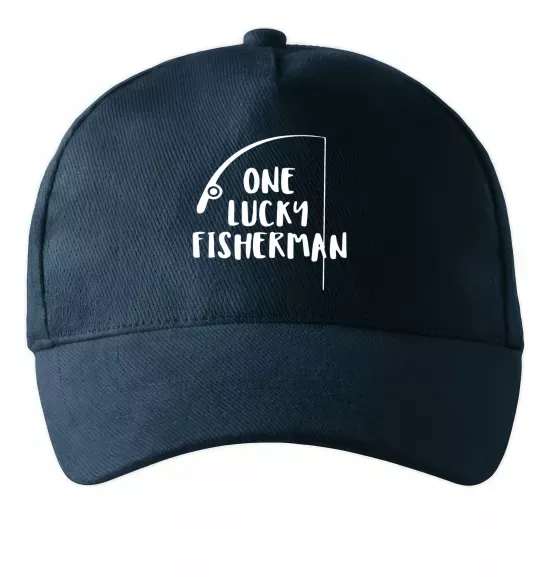Кепка One lucky fisherman Темно-синий фото