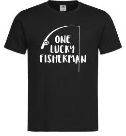 Мужская футболка One lucky fisherman