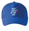 Кепка Best catch of his life Яскраво-синій фото