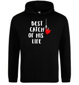 Женская толстовка (худи) Best catch of his life Женская толстовка (худи) Best catch of his life