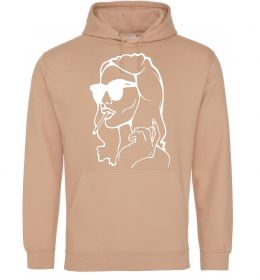 Женская толстовка (худи) Retro woman