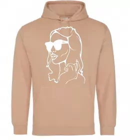 Женская толстовка (худи) Левиця парна Черный фото