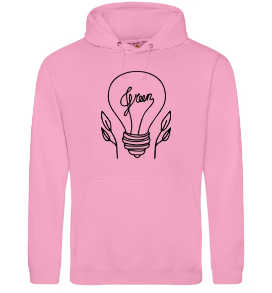 Женская толстовка (худи) Green light Розовый фото