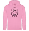 Женская толстовка (худи) Green light Розовый Женская толстовка (худи) Green light Розовый фото
