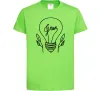 Детская футболка Green light Лаймовый фото