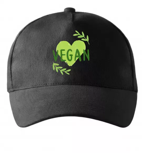 Кепка Vegan Черный фото